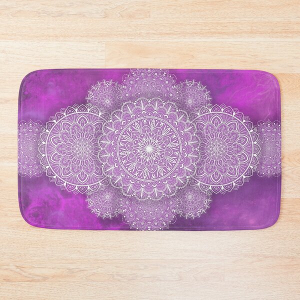 Item preview, Purple Mandala Wallpaper designed and sold by KreaKat.