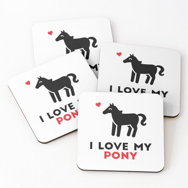 Item preview, I Love My Pony designed and sold by InkTheMoon.