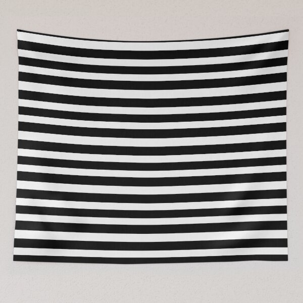 Item preview, Black and white stripes pattern designed and sold by Creative fashion Mix.