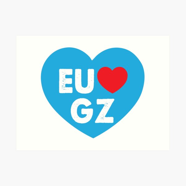 Eu Amo GZ Lámina artística