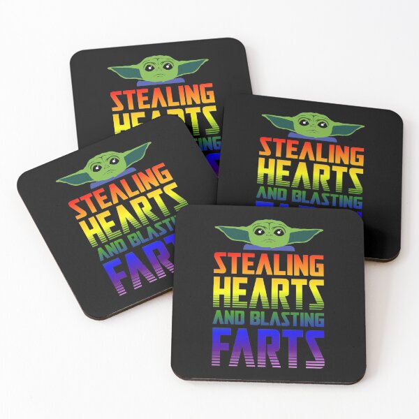 Item preview, Stealing Hearts And Blasting Farts Funny Baby Space Sci-Fi Rainbow Pride designed and sold by Singhe Design.