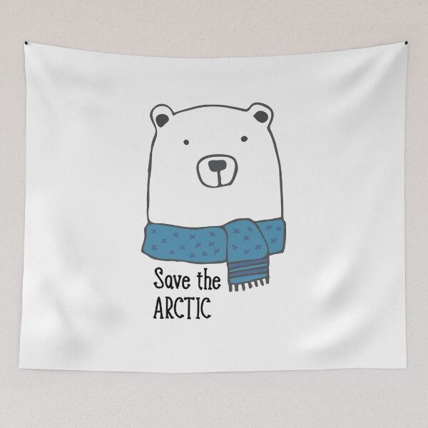 Item preview, save the arctic,save the planet ! designed and sold by ariaarti.