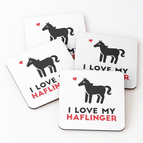 Item preview, I Love My Haflinger designed and sold by InkTheMoon.