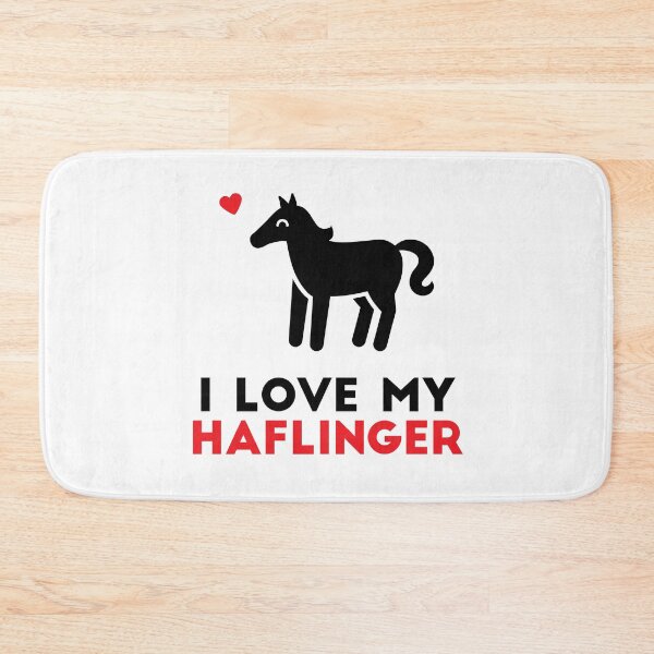 Item preview, I Love My Haflinger designed and sold by InkTheMoon.