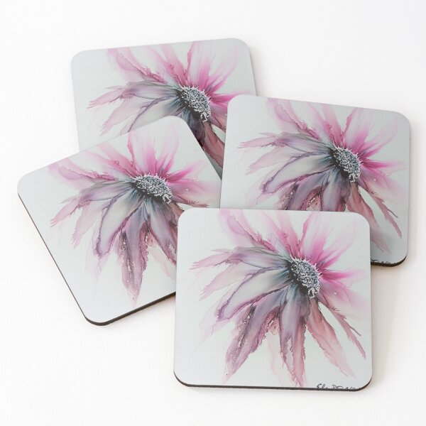 Item preview, Flower pink purple KleurRijk Els Delacourt designed and sold by KleurRijk.