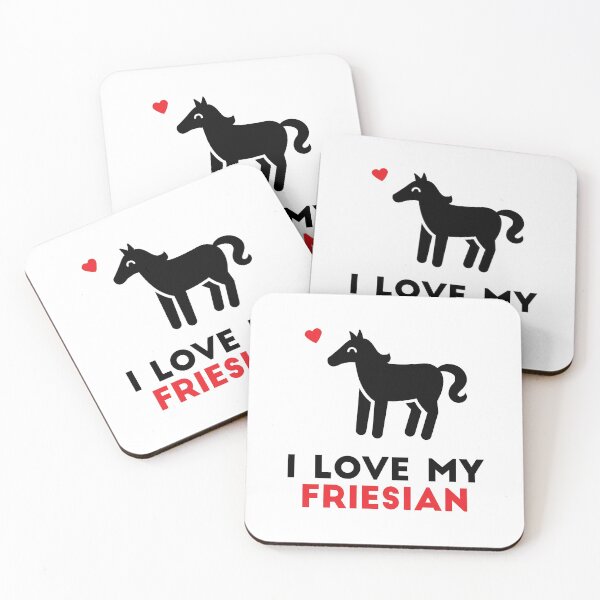 Item preview, I Love My Friesian designed and sold by InkTheMoon.