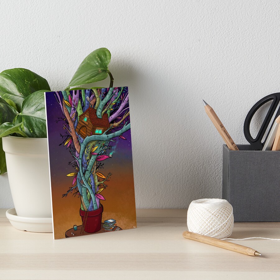 Item preview, Art Board Print designed and sold by Rigel-ART.