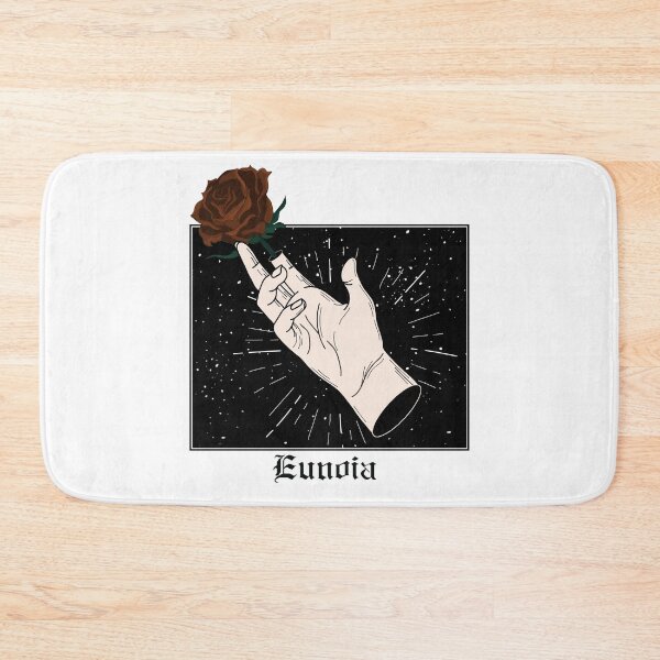 Item preview, Aesthetic Rose Mystic Hand Quote Eunoia designed and sold by YALPOShop.