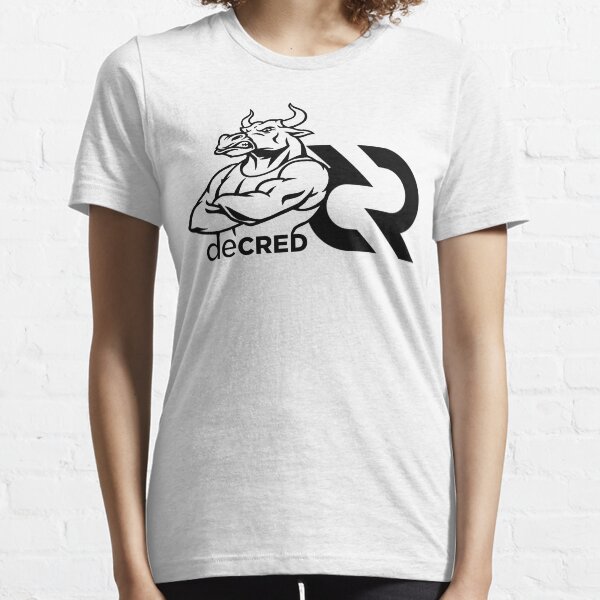 Decred Strong Bull v1 Essential T-Shirt