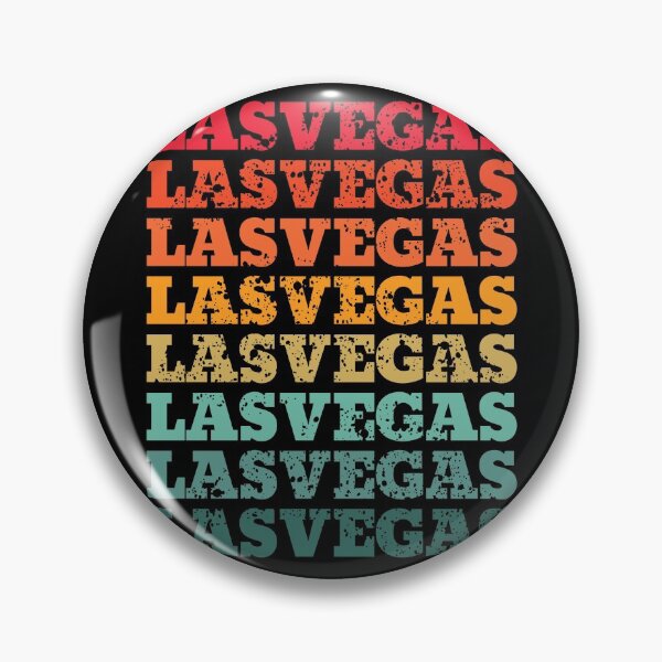 Item preview, Las Vegas - repeated retro vintage sunset colors with a distressed design effect designed and sold by Rhu Creations.