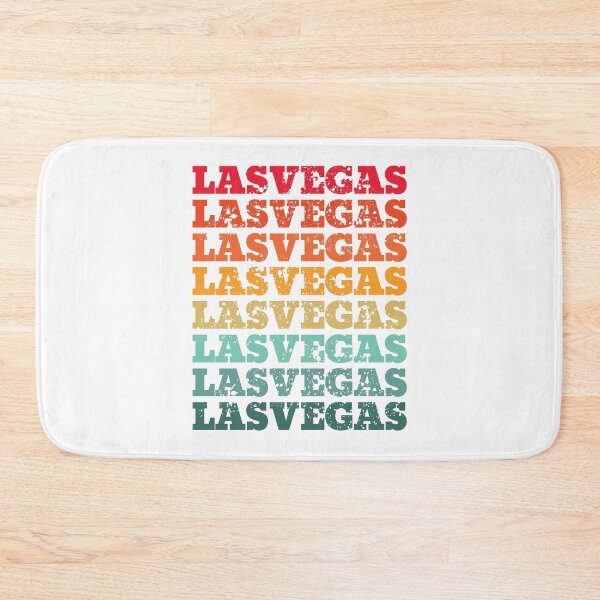 Item preview, Las Vegas - repeated retro vintage sunset colors with a distressed design effect designed and sold by Rhu Creations.