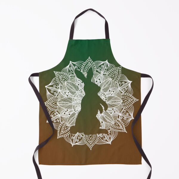Item preview, Mandala Circle Bunny Brown and Green designed and sold by Sebastian Grafmann.