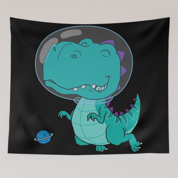 Item preview, Cool Dinosaur in Space designed and sold by kalud-zoldyck.