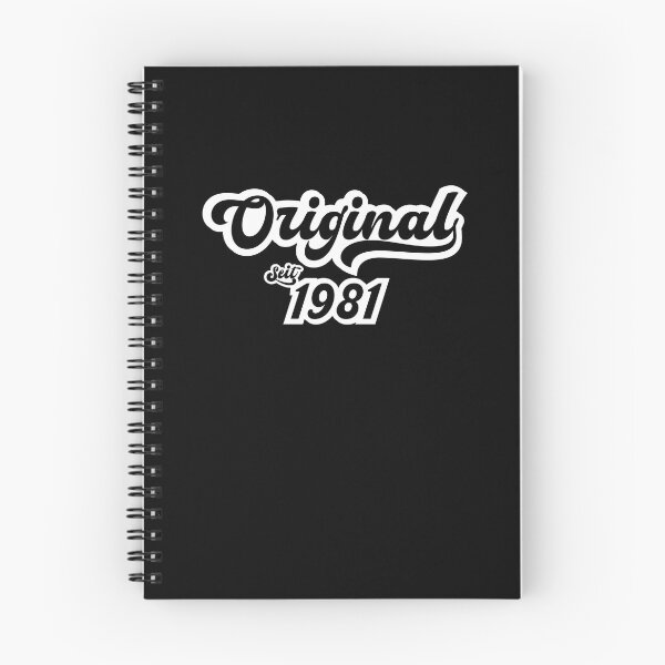 Artikelvorschau, Original 1981 Vierzigster Geburtstag 40 Geschenk entworfen und verkauft von catsandmore.