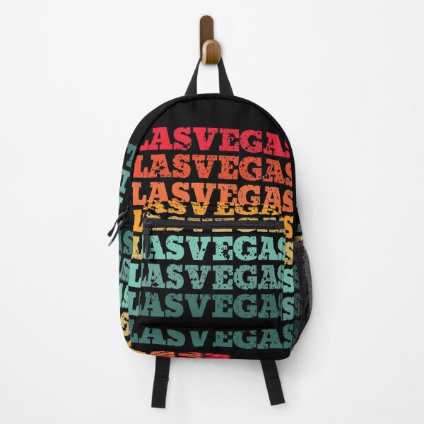 Item preview, Las Vegas - repeated retro vintage sunset colors with a distressed design effect designed and sold by Rhu Creations.