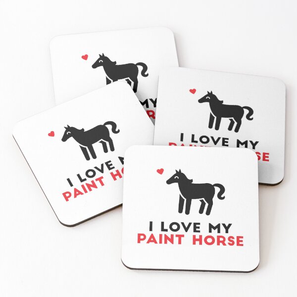 Item preview, I Love My Paint Horse designed and sold by InkTheMoon.