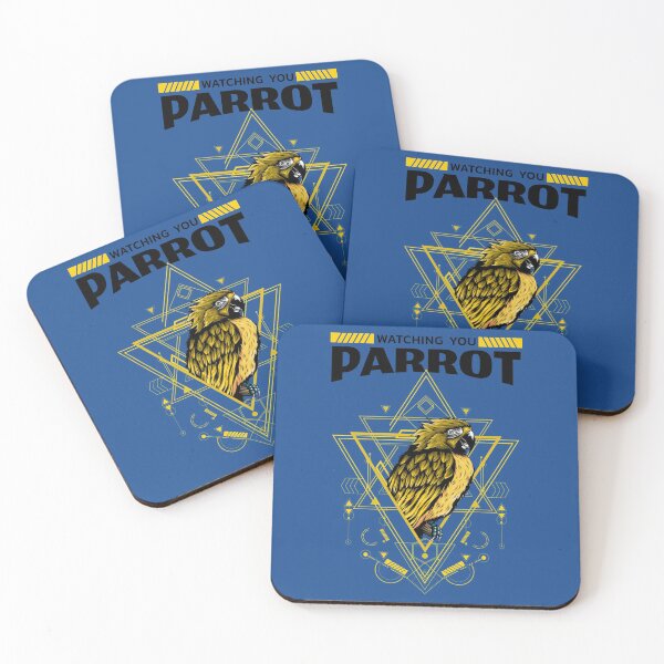 Item preview, Parrot Watching You designed and sold by ReshenNY.