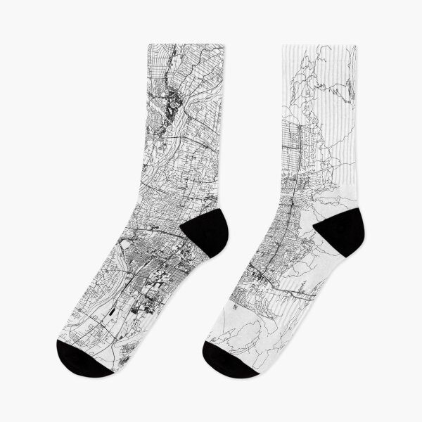 Item preview, Albuquerque White Map designed and sold by multiplicitymap.
