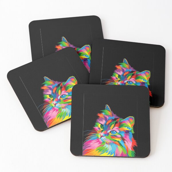 Item preview, Pop art cat designed and sold by marine240100.