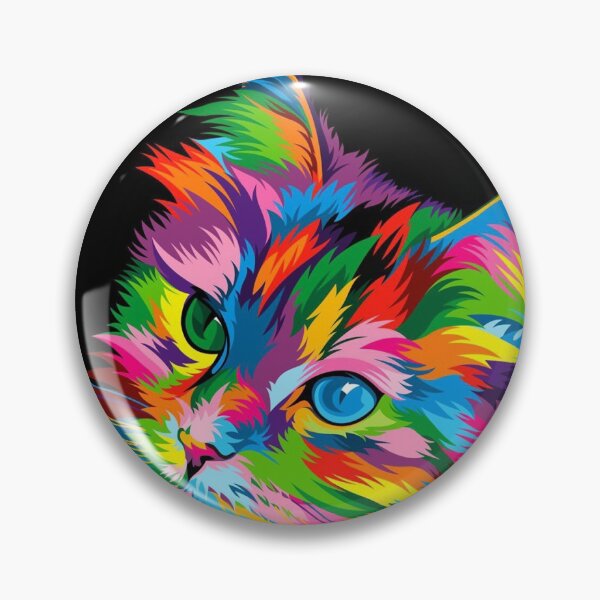 Item preview, Pop art cat designed and sold by marine240100.