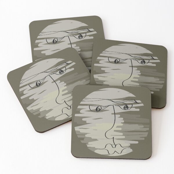 Item preview, moon face designed and sold by olafekry.