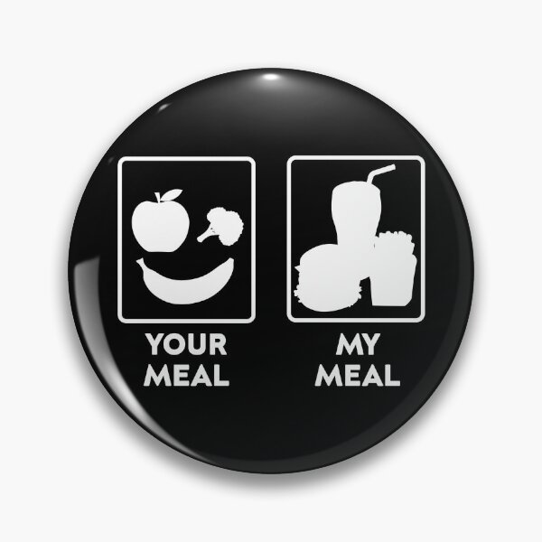 Item preview, Your Meal My Meal A Food Comparison You And Me Vegetables Vegan No Meat designed and sold by Paulina Vanlife.