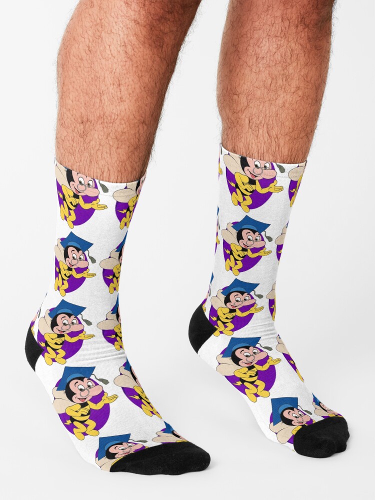 Alternate view of Professor BEEtoven Socks