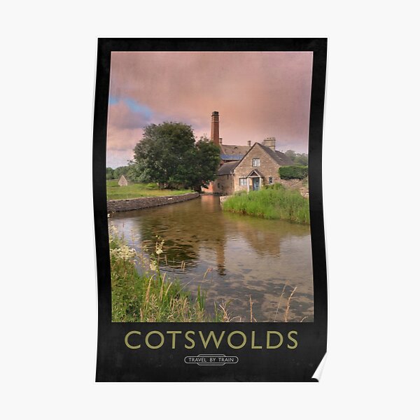 Cotswold Railway Poster Poster