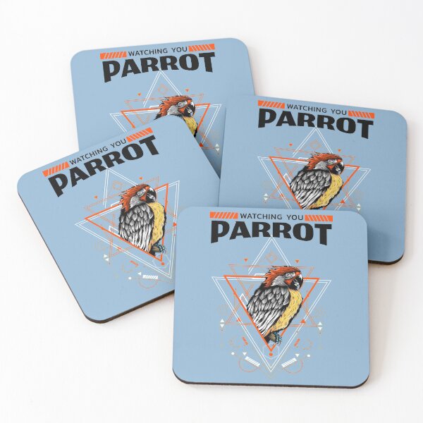 Item preview, Parrot Watching You designed and sold by ReshenNY.