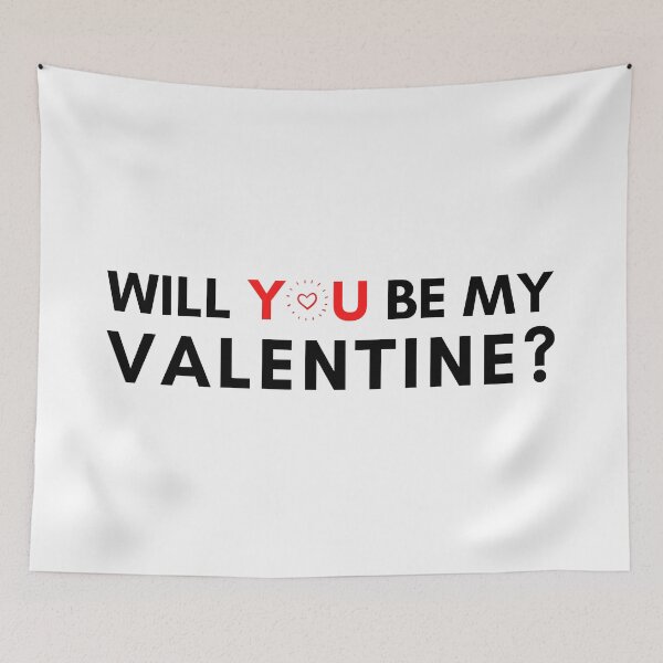 Item preview, Will you be my Valentine? designed and sold by printhappy.