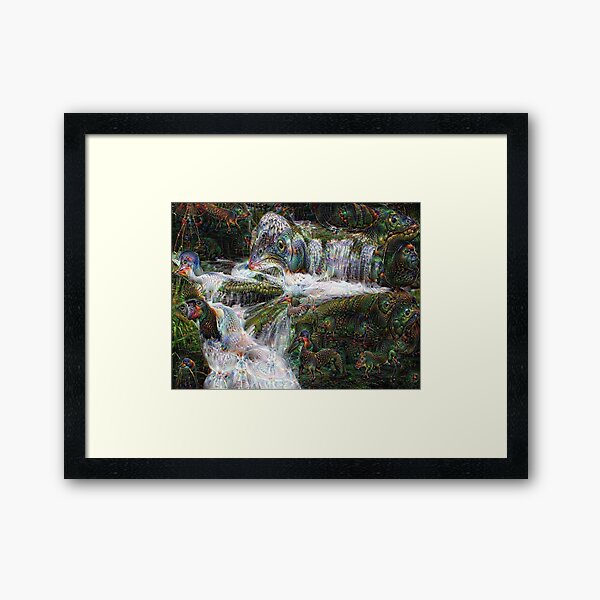 Fluid Life Framed Art Print