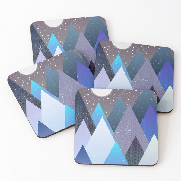 Item preview, starry mountain range designed and sold by Catherine  Milchard.