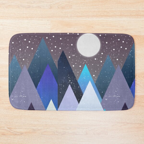 Item preview, starry mountain range designed and sold by Catherine  Milchard.