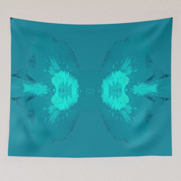 Item preview, My butterfly-blue background designed and sold by CSouissi.