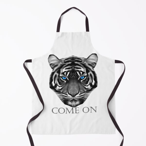 Item preview, tiger face, come on,  animal face, no satisfaction, inconvenience, discomfort, uncomfortable, uneasy, awkward designed and sold by HiChois.