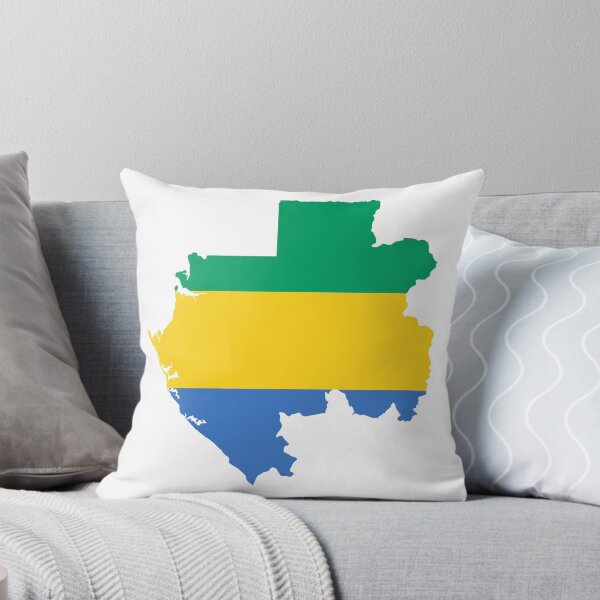 Item preview, Flag Map of Gabon designed and sold by abbeyz71.