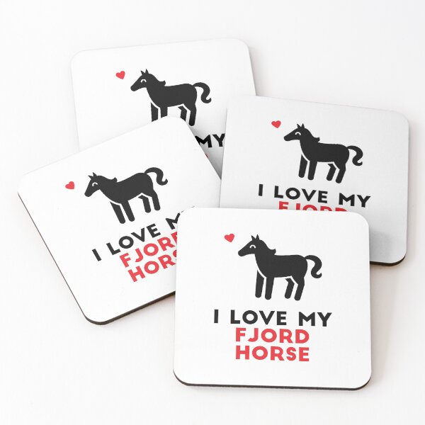 Item preview, I Love My Fjord Horse designed and sold by InkTheMoon.