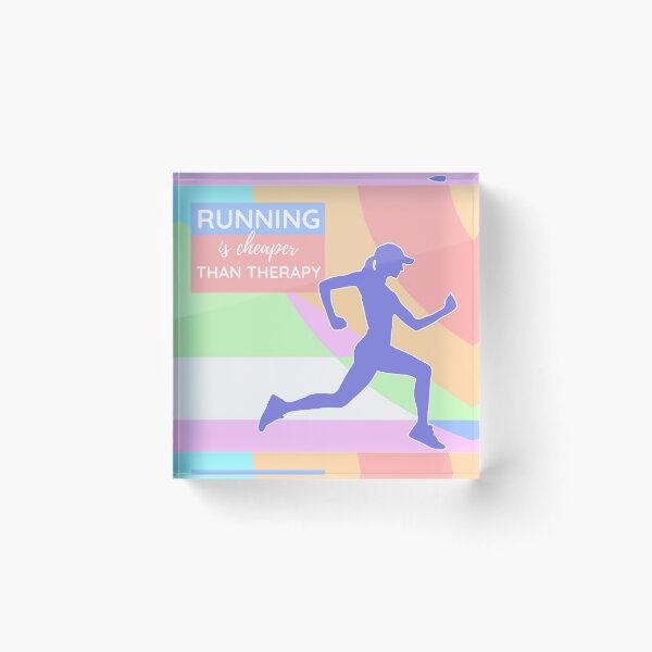 Item preview, Running is cheaper than therapy designed and sold by GraphicBit.