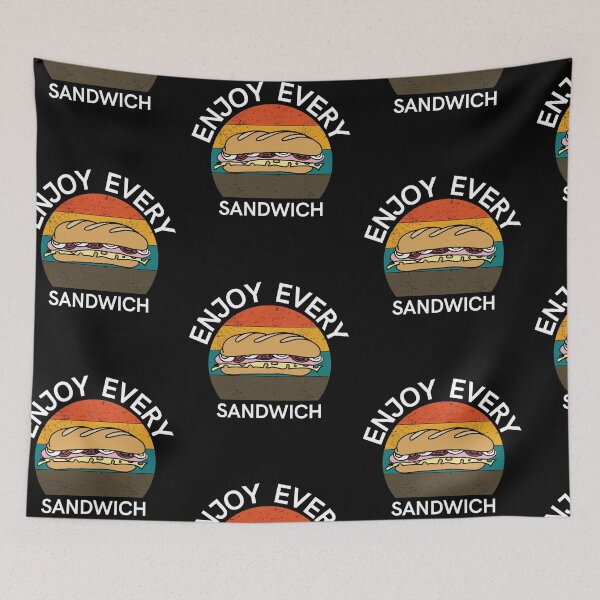 Item preview, Enjoy Every Sandwich - Sandwich is my Valentine designed and sold by PrintexDesigns.