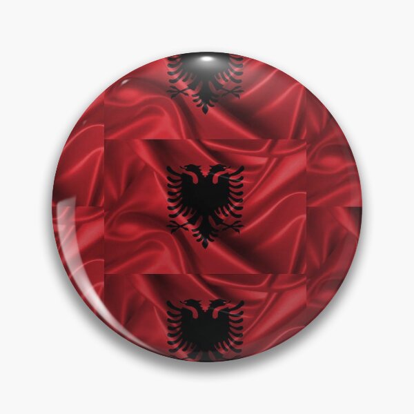Item preview, Albania Miniature Flag Pattern designed and sold by Mxdesign888.