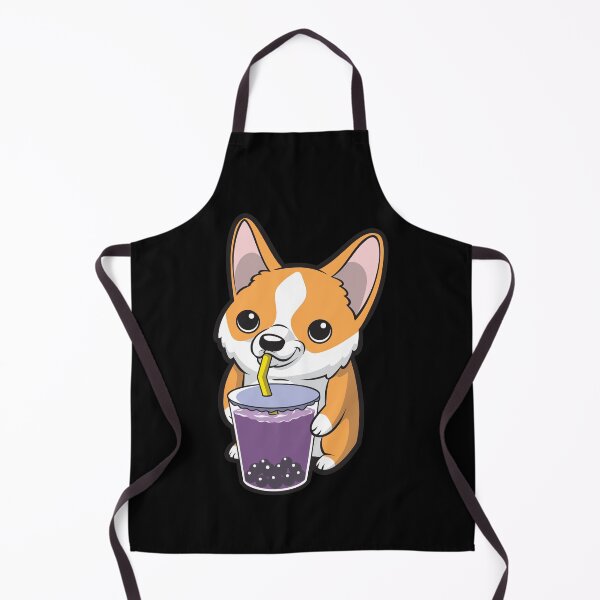 Item preview, Cute Boba Anime Kawaii Corgi Dog Bubble Milk Tea designed and sold by Drathaar.