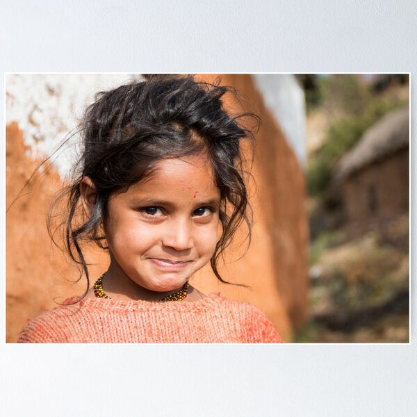 Item preview, Young Girl in Nepal Far West designed and sold by Clara Go (missatgerebut).