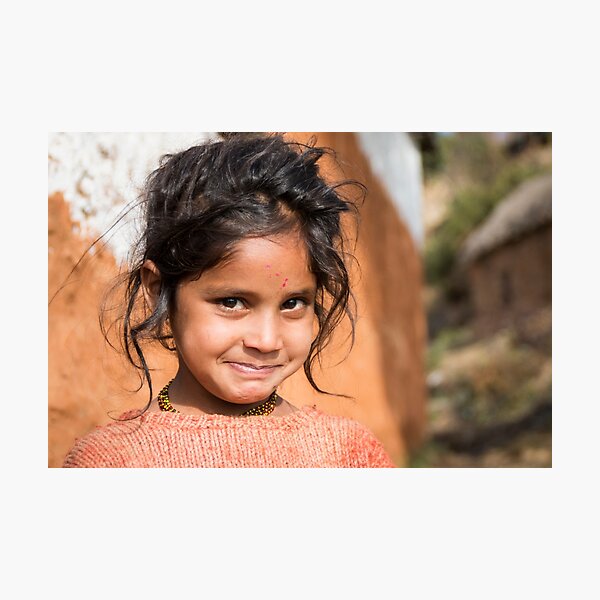 Item preview, Young Girl in Nepal Far West designed and sold by Clara Go (missatgerebut).