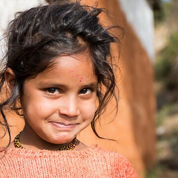 Artwork thumbnail, Young Girl in Nepal Far West by Clara Go (missatgerebut)