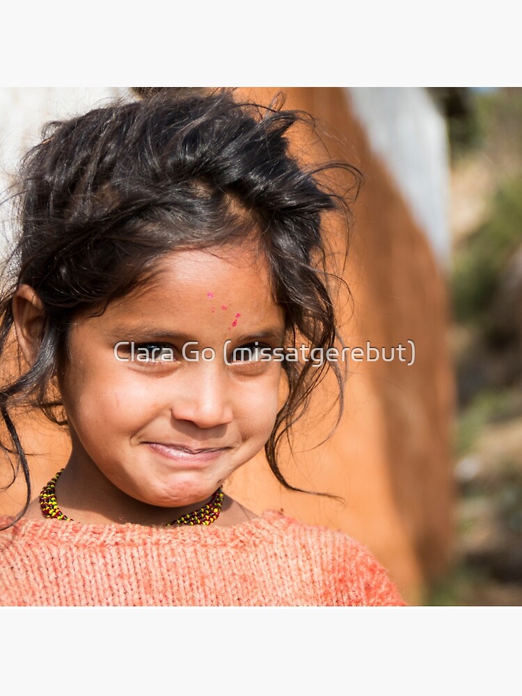 Thumbnail 2 of 2, Tote Bag, Young Girl in Nepal Far West designed and sold by missatgerebut.