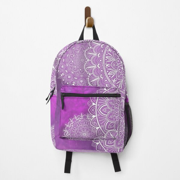 Item preview, Purple Mandala Wallpaper designed and sold by KreaKat.