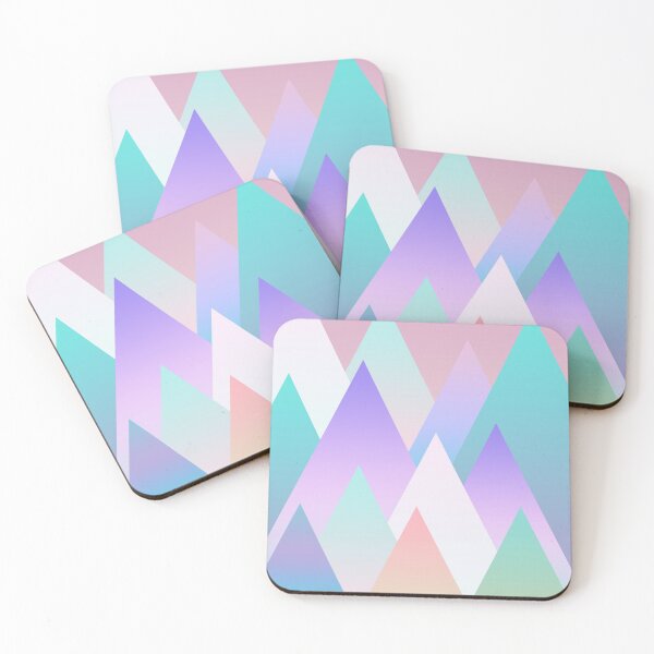 Item preview, mountains pink and moon designed and sold by Catherine  Milchard.