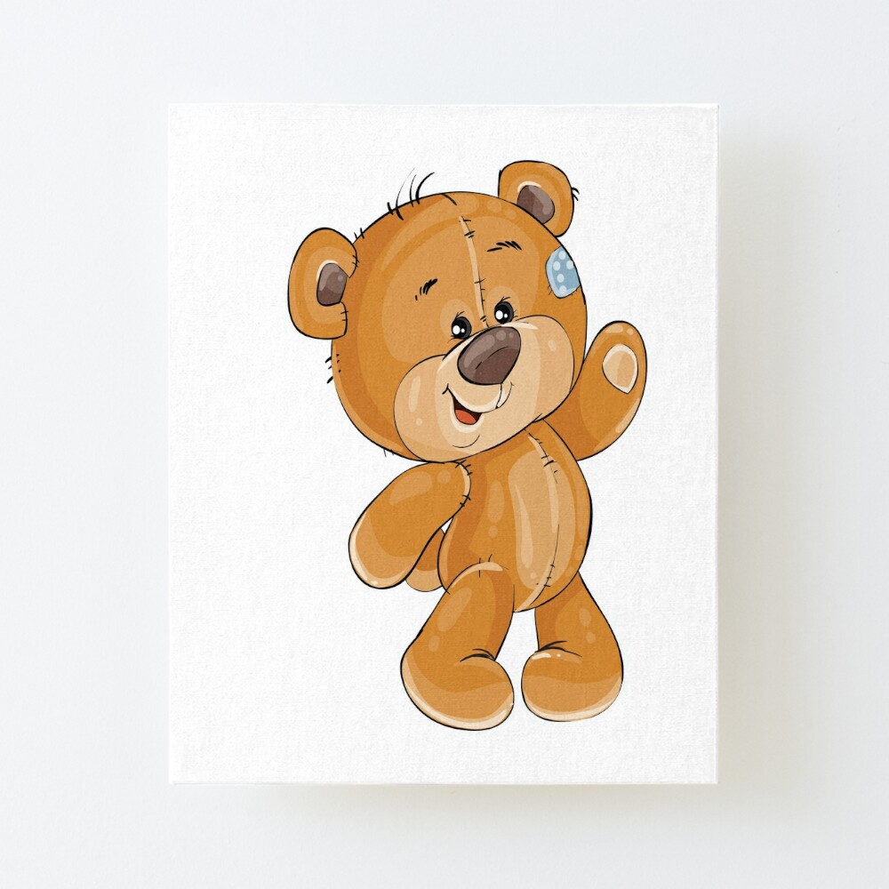 PNG or JPG Files for Printing Super Fashion Teddy Bear Cub 