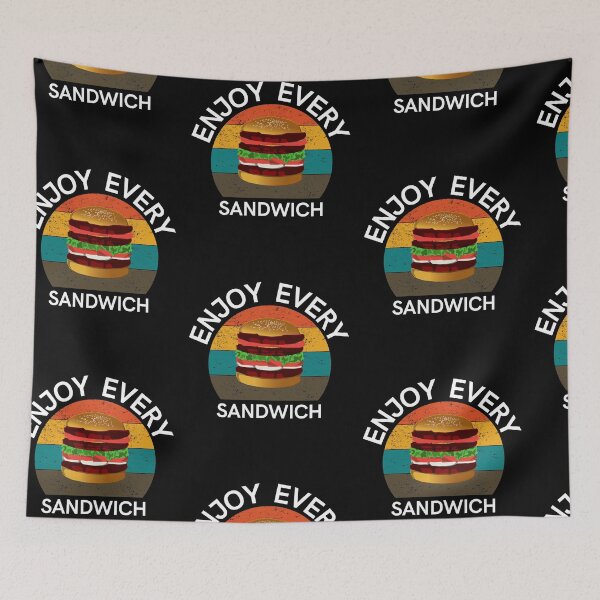 Item preview, Enjoy Every Sandwich - Sandwich is my Valentine designed and sold by PrintexDesigns.