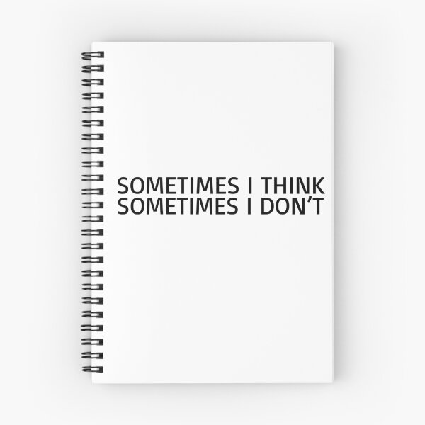 Item preview, Clever Smart Joke Sometimes i Think Cool Funny Humour designed and sold by Sid3walk Art.